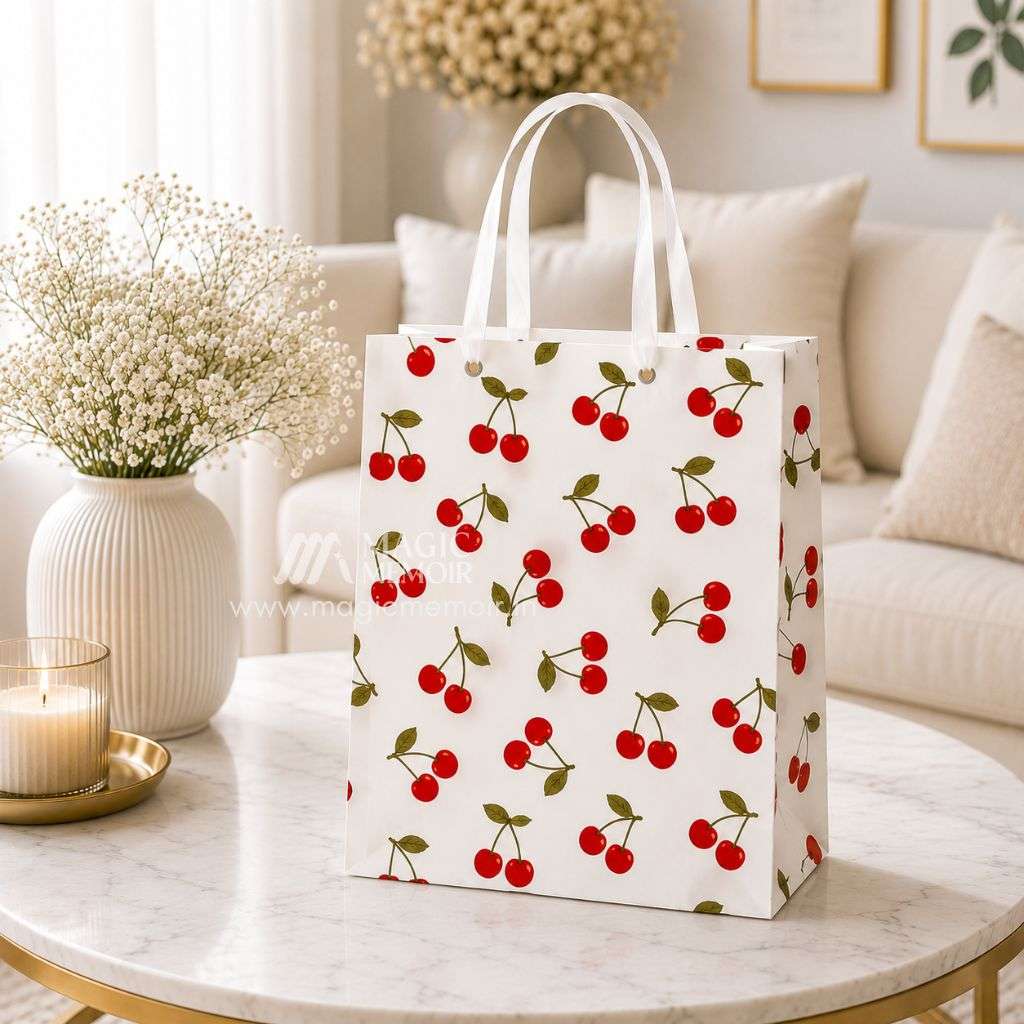 PVC Hamper Bag – Cherry 10" (MM 627)