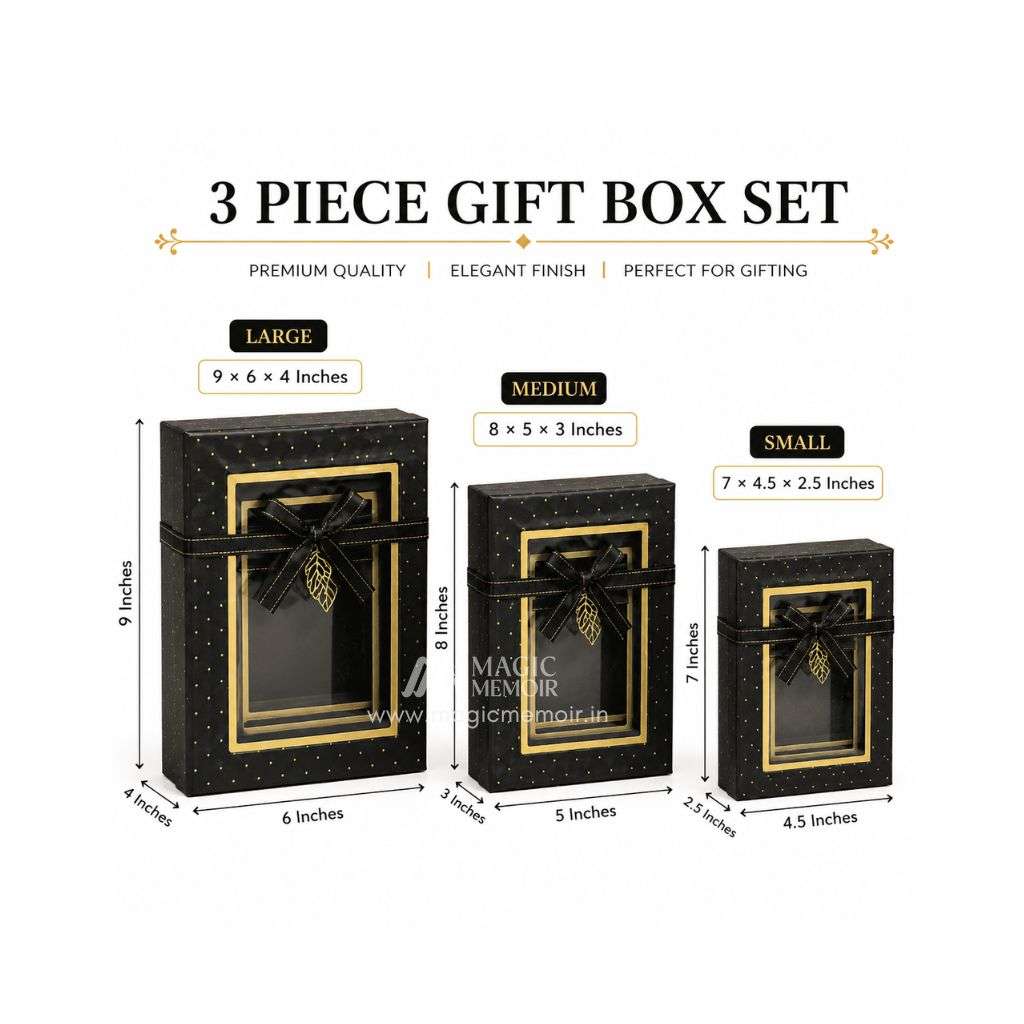 Rectangle 3 Set Box - MC 1237