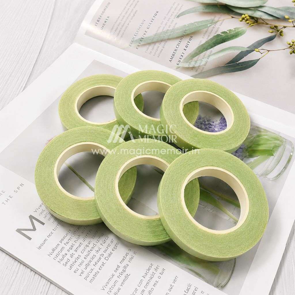 Green Tape for Flower Making 9mtr