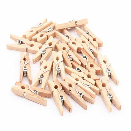 Polaroid Wooden Clips – Assorted Pack
