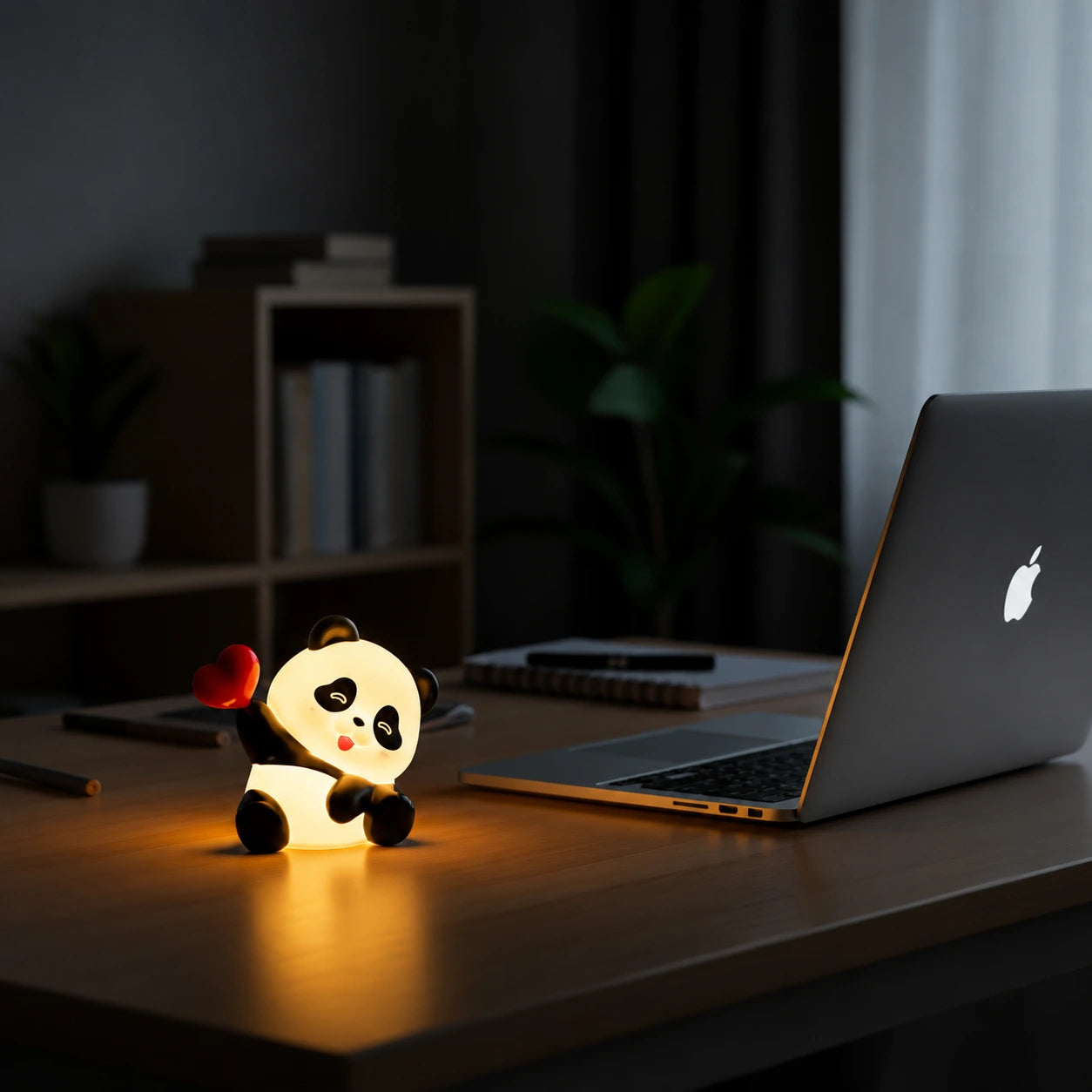 Mini Lamp – Heart Panda
