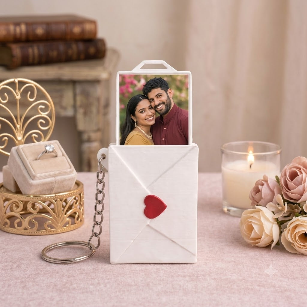 Love Letter Envelope With Heart