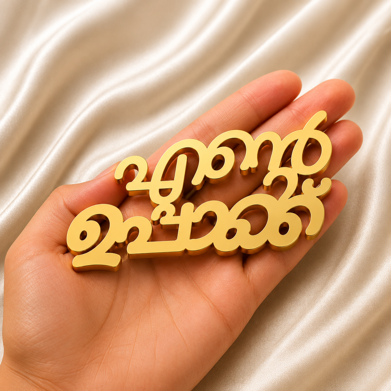 Acrylic Topper – "എന്റെ ഉപ്പാക്ക്"