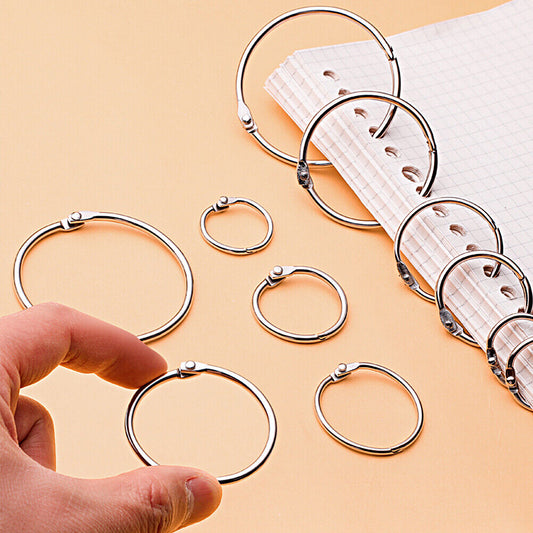 Scrapbook Rings – Single Pieces (Loose Rings)
